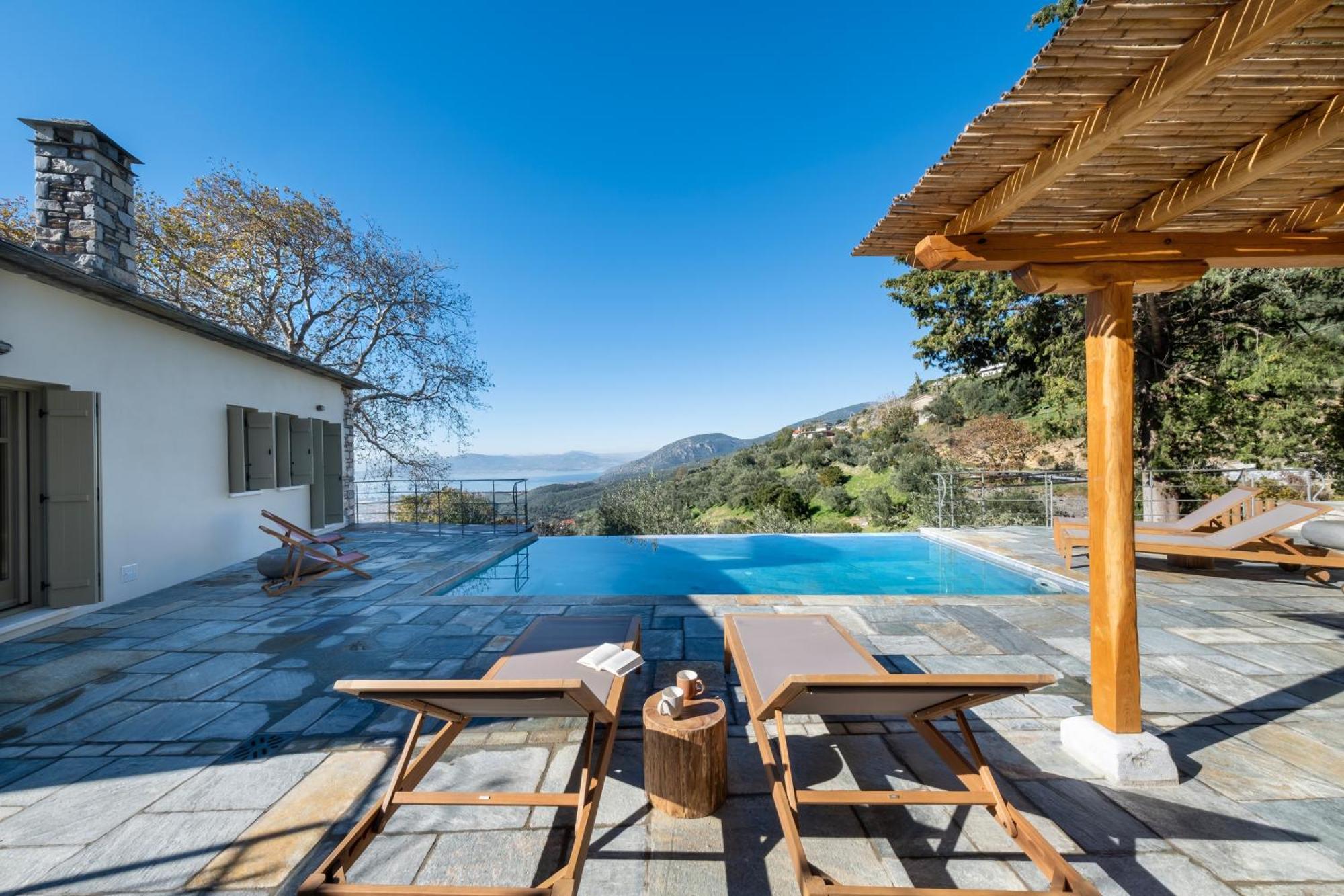 Strofilos Villas Áyios Vlásios Esterno foto